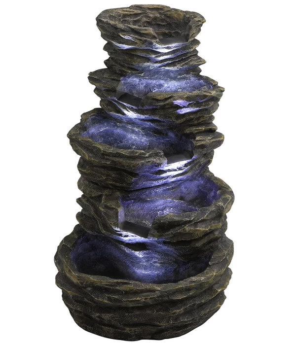 Dehner Polyresin-Gartenbrunnen Roccia 2 Dehner Polyresin-Gartenbrunnen Roccia – Bild 2