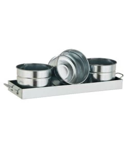 Zink Kräutertöpfchen Mit Untersetzer -Gardena Store 1534916 BildD 001 DehnerZinkGewuerztoepfchenZinkGewuerztoepfchen51C