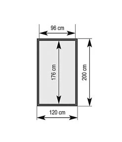 Bellissa Hochbeet Premium, 200 X 120 X 100 Cm -Gardena Store 1549047 WE DE 001 bellissaHochbeetpremium200x120x100cm