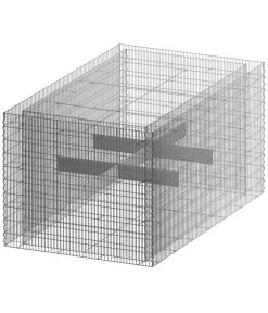 Bellissa Hochbeet Premium, 200 X 120 X 100 Cm -Gardena Store 1549047 WE DE 002 bellissaHochbeetpremium200x120x100cm