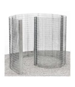 Bellissa Schneckendusche/Umkleide Gabione, 230 X 180 X 210 Cm