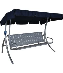 Angerer Hollywoodschaukel Trend Joy Marineblau, 3-Sitzer -Gardena Store 1690296 WE FS 003 TrendJoyHollywoodschaukel