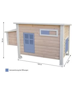 KERBL Hühnerstall Emma, Ca. B146/H85/T74 Cm 10 KERBL Hühnerstall Emma, Ca. B146/H85/T74 Cm -Gardena Store 1722214 WE BG 001 Kerbl HuehnerstallEmma