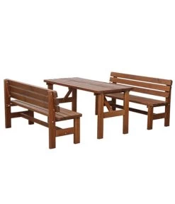 Holzbank Tessin, 3-Sitzer -Gardena Store 1746684 WE DE 001 BankTessin150