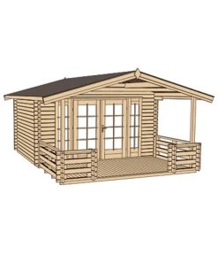 Weka Weekendhaus 137 B -Gardena Store 1811199 WE DE 002 BBH45MMTEGERNSEE3VTGR1