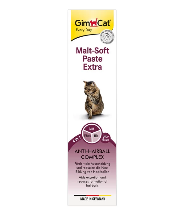 GimCat® Ergänzungsfutter Für Katzen Malt-Soft Paste Extra 1 GimCat® Ergänzungsfutter Für Katzen Malt-Soft Paste Extra