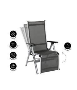 MWH Relaxsessel Elements, Silber -Gardena Store 1895481 WE IG 001 ElementsRelaxsesselSilberAnthrazith