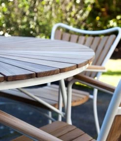 Cinas Gartentisch Ellen, Ca. Ø110/H74 Cm -Gardena Store 2012250 WE DE 001 TischEllenD110Weiss