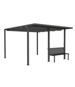 Siena Garden Schattenmanufaktur® Pergola-Zubehör Bank -Gardena Store 2048890 WE FS 004 ManufakturBank150cm
