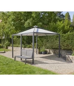 Siena Garden Schattenmanufaktur® Pergola-Zubehör Bank -Gardena Store 2048890 WE MO 004 ManufakturBank150cm