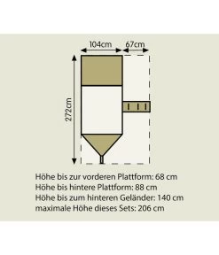 TP Toys Piratenschiff Galleon, Ca. B272/H206/T171 Cm -Gardena Store 2049062 WE BG 001 SpielhausGalleon