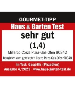 Cozze Gas-Pizzaofen, Inkl. Pizzastein 18 Cozze Gas-Pizzaofen, Inkl. Pizzastein -Gardena Store 2083095 WE IG 001 cozze13gaspizzaofen