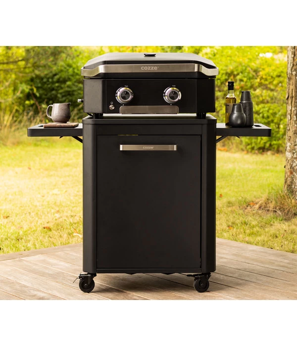 Cozze Rolltisch Für Gasgrill Plancha 640, Ca. B60/H83/T64 Cm 5 Cozze Rolltisch Für Gasgrill Plancha 640, Ca. B60/H83/T64 Cm – Bild 5