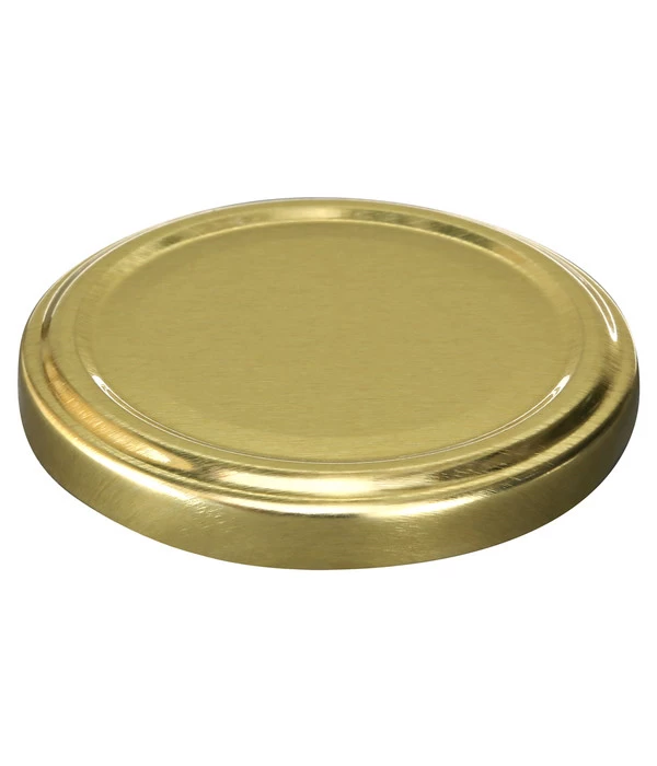 Schraubdeckel, Gold, Für Einkochgläser, Ø66 Mm, 10er-Set 2 Schraubdeckel, Gold, Für Einkochgläser, Ø66 Mm, 10er-Set – Bild 2