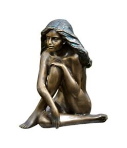 Rottenecker Bronze-Figur Demi, 16,5 X 16 X 24 Cm