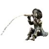 Rottenecker Bronze-Flötenspieler Toni, Wasserspeiend