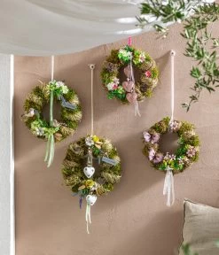 Dehner Türkranz Lavendel, Ca. Ø28 Cm -Gardena Store 22020216 WE MO 001 ImageBildKraenze Fruehling01