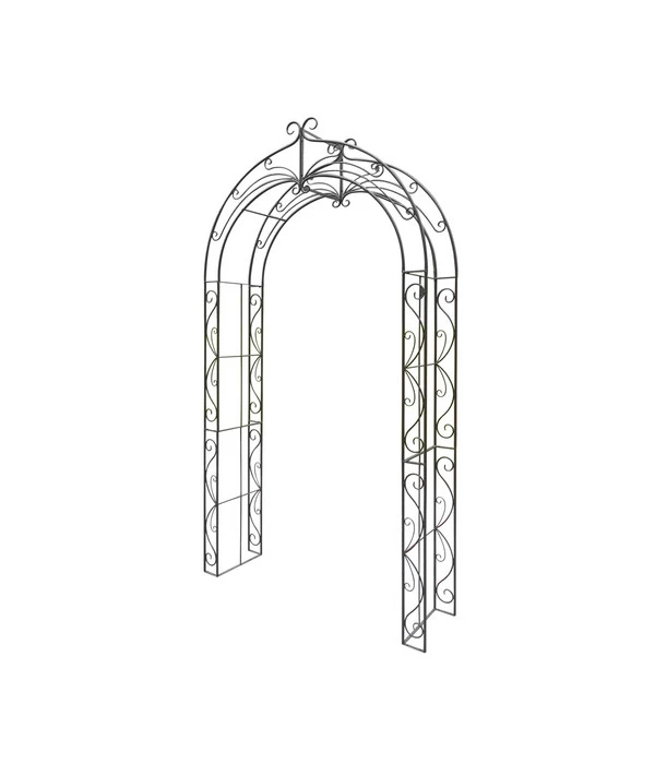 Dehner Metall-Rosenbogen Melina, Ca. B134/H244/T38 Cm 1 Dehner Metall-Rosenbogen Melina, Ca. B134/H244/T38 Cm