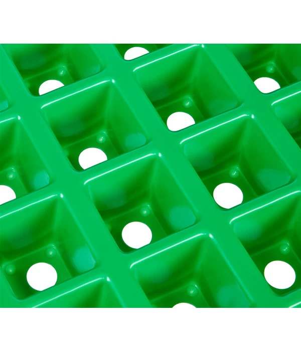 Romberg Anzuchttopfplatte, Eckig, 54 Töpfe 2 Romberg Anzuchttopfplatte, Eckig, 54 Töpfe – Bild 2