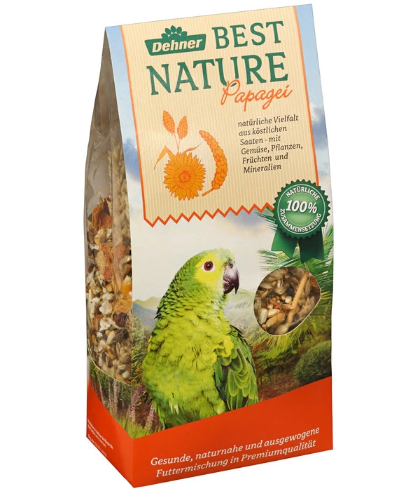 Dehner Best Nature Vogelfutter Papageien 1 Dehner Best Nature Vogelfutter Papageien