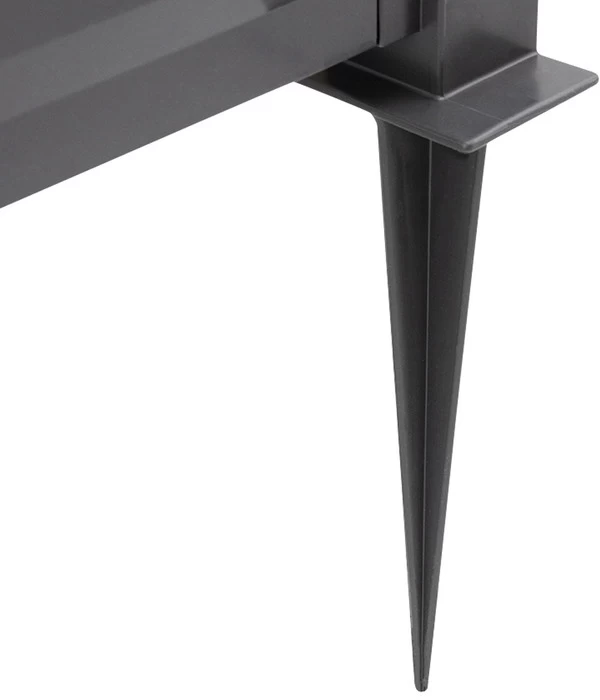 KHW Kunststoff-Spalier Mit Erdspießen, 43 X 6 X 140 Cm 3 KHW Kunststoff-Spalier Mit Erdspießen, 43 X 6 X 140 Cm – Bild 3