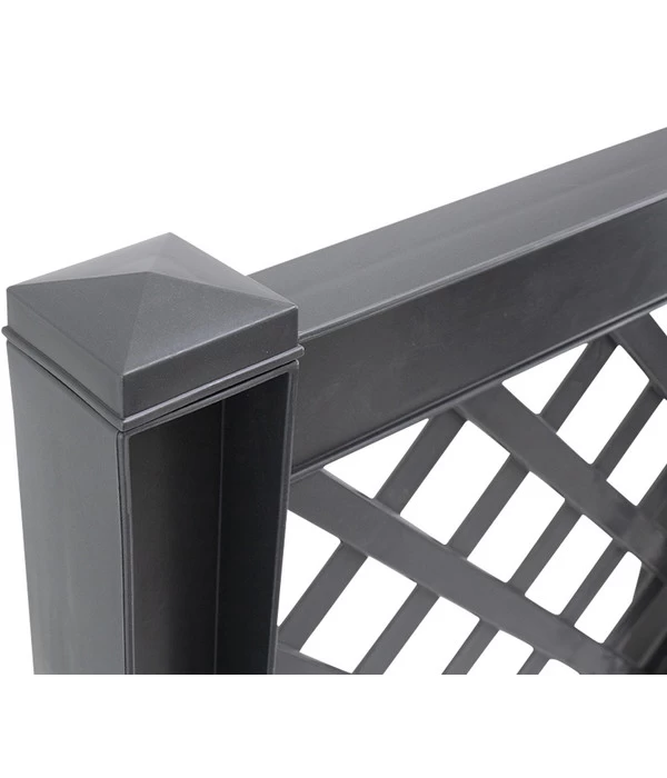 KHW Kunststoff-Spalier Mit Erdspießen, 43 X 6 X 140 Cm 4 KHW Kunststoff-Spalier Mit Erdspießen, 43 X 6 X 140 Cm – Bild 4