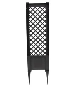 KHW Kunststoff-Spalier Mit Erdspießen, 43 X 6 X 140 Cm