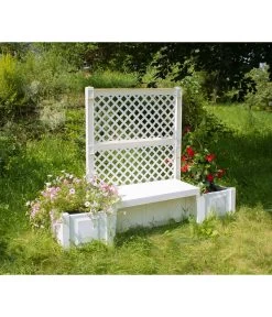 KHW Kunststoff-Gartenbank Kopenhagen