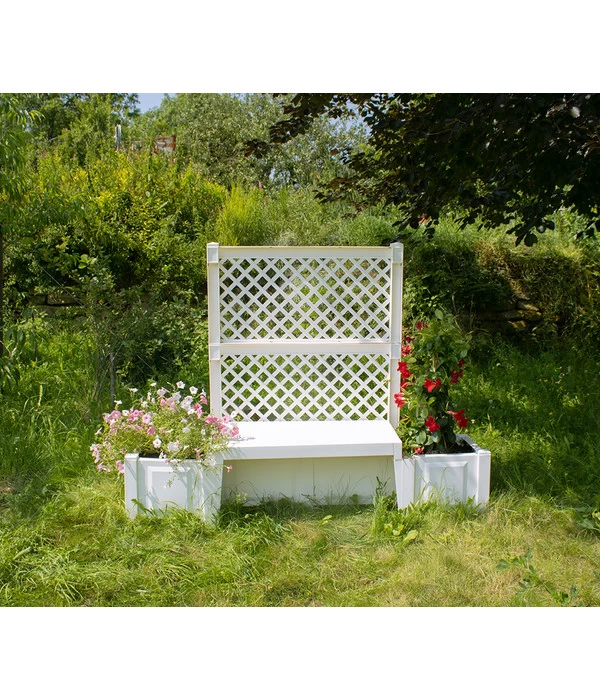 KHW Kunststoff-Gartenbank Kopenhagen 2 KHW Kunststoff-Gartenbank Kopenhagen – Bild 2