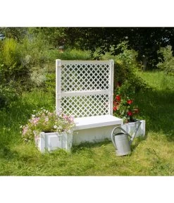 KHW Kunststoff-Gartenbank Kopenhagen 10 KHW Kunststoff-Gartenbank Kopenhagen -Gardena Store 2547511 WE MO 004 BankKopenhagenweiss