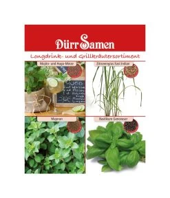 Dürr Samen Longdrink- Und Grillkräutersortiment