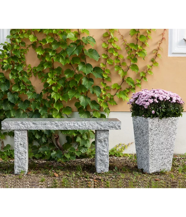 Dehner Granit-Gartenbank, 2-Sitzer 2 Dehner Granit-Gartenbank, 2-Sitzer – Bild 2