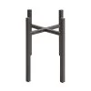 Metall-Pflanzenständer Ascot, Schwarz
