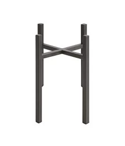 Metall-Pflanzenständer Ascot, Schwarz