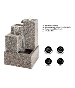 Dehner Granit-Gartenbrunnen Cascada, Ca. H65 Cm -Gardena Store 2888618 WE IG 001 DehnerGranitGartenbrunnenCascada