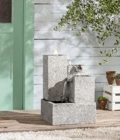 Dehner Granit-Gartenbrunnen Cascada, Ca. H65 Cm -Gardena Store 2888618 WE MO 001 DehnerGranitGartenbrunnenCascada