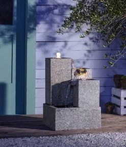 Dehner Granit-Gartenbrunnen Cascada, Ca. H65 Cm -Gardena Store 2888618 WE MO 002 DehnerGranitGartenbrunnenCascada