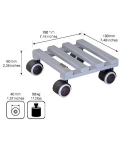 Wagner Pflanzenroller Creo, Ø 19 Cm -Gardena Store 2913945 WE BG 003 MULTIROLLERCREO