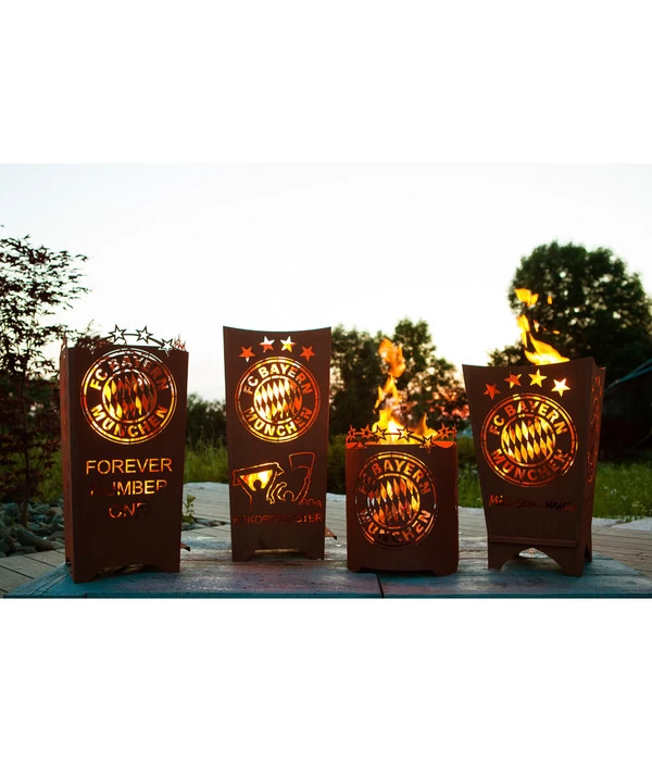 Ferrum FCB Feuerkorb Forever, Eckig, 40 X 40 X 83 Cm, Rost 3 Ferrum FCB Feuerkorb Forever, Eckig, 40 X 40 X 83 Cm, Rost – Bild 3