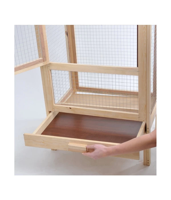 BIRD DREAM Vogelvoliere Mit Bitumen-Dach 4 BIRD DREAM Vogelvoliere Mit Bitumen-Dach – Bild 4