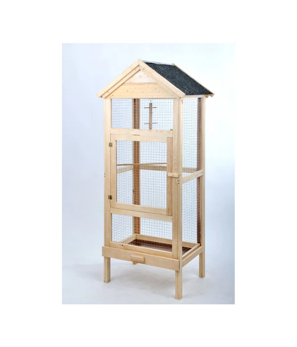 BIRD DREAM Vogelvoliere Mit Bitumen-Dach 1 BIRD DREAM Vogelvoliere Mit Bitumen-Dach