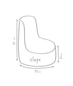 Outbag Outdoor-Sitzsack Slope Deluxe, Skin White -Gardena Store 3207016 WE DE 002 SlopeDeluxeSkinWhite