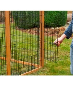 KERBL Freigehege Mit Plastikdach, Ca. B220/H75/T115 Cm -Gardena Store 3220464 WE D 002 KerblFreigehegePlastikdach