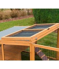 KERBL Freigehege Mit Plastikdach, Ca. B220/H75/T115 Cm -Gardena Store 3220464 WE D 006 KerblFreigehegePlastikdach