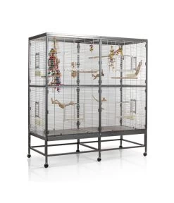 Montana Vogelvoliere Paradiso 150 -Gardena Store 3239878 WE D 001 PPVoliereParadiso150AntikPlatinum