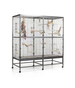 Montana Vogelvoliere Paradiso 150 -Gardena Store 3239878 WE D 003 PPVoliereParadiso150AntikPlatinum