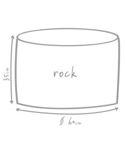 Outbag Outdoor-Sitzsack Rock Plus -Gardena Store 3452067 WE DE 002 GlobalBeddingPlusAnthrazit