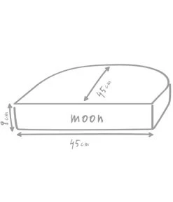 Outbag Outdoor-Sitzkissen Moon Plus, Ca. B45/H8/T45 Cm -Gardena Store 3504834 WE DE 002 MoonPlusLime