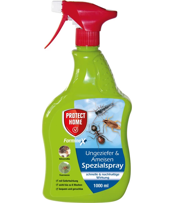 PROTECT HOME Forminex Ungeziefer & Ameisen Spezialspray, 1 Liter 1 PROTECT HOME Forminex Ungeziefer & Ameisen Spezialspray, 1 Liter