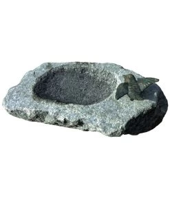 Rottenecker Granit-Vogeltränke, 35 X 15 X 25 Cm